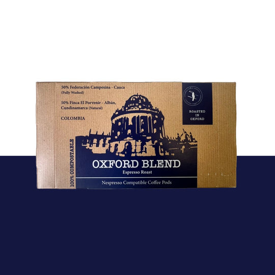 Oxford Blend Nespresso Pods Colombia Coffee Roasters