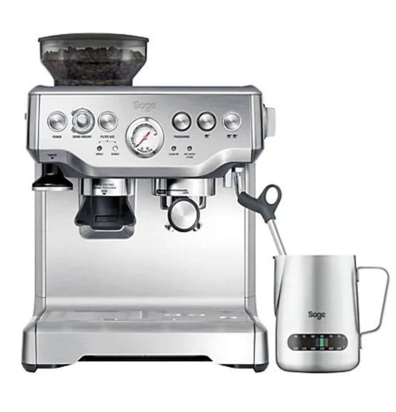 Sage The Barista Express Espresso Machine With Temp Control Milk Jug