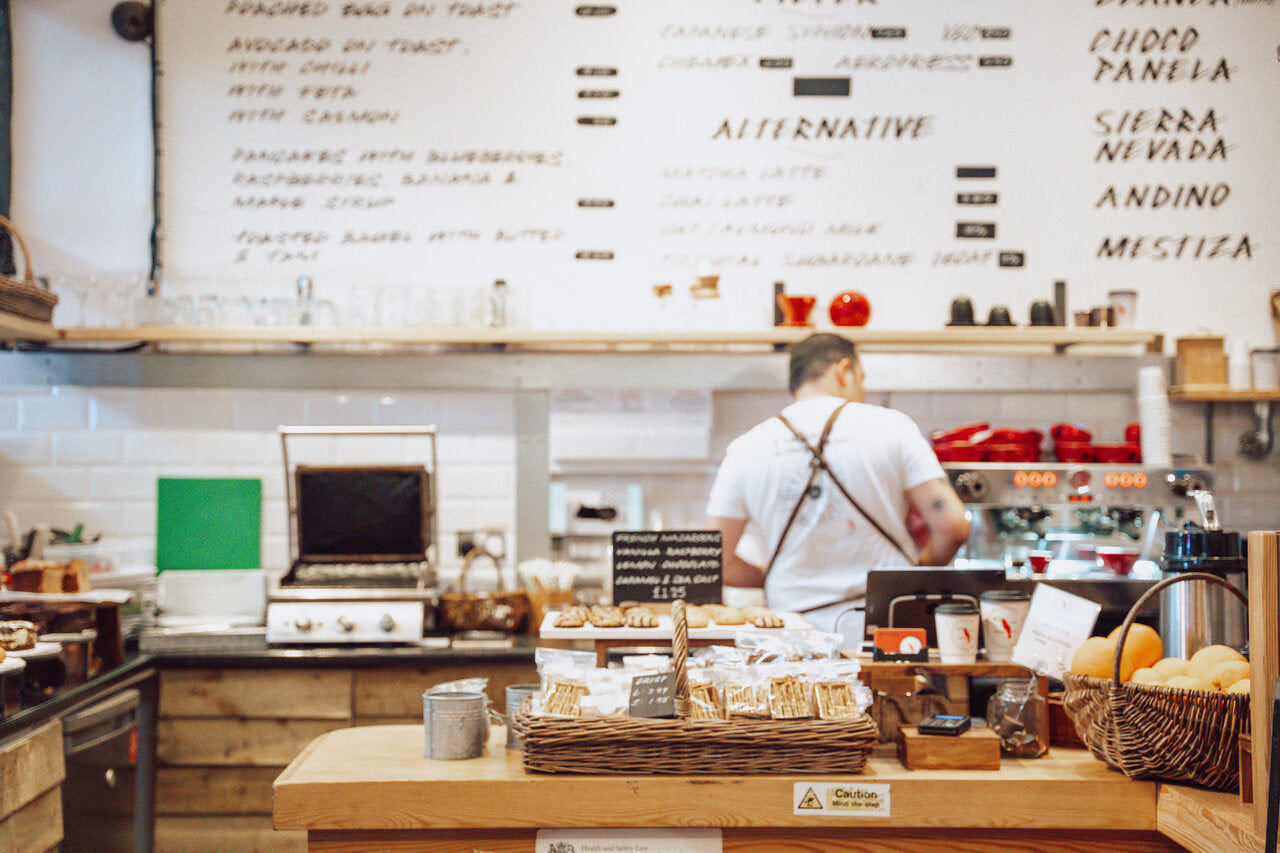 Eco-friendly café