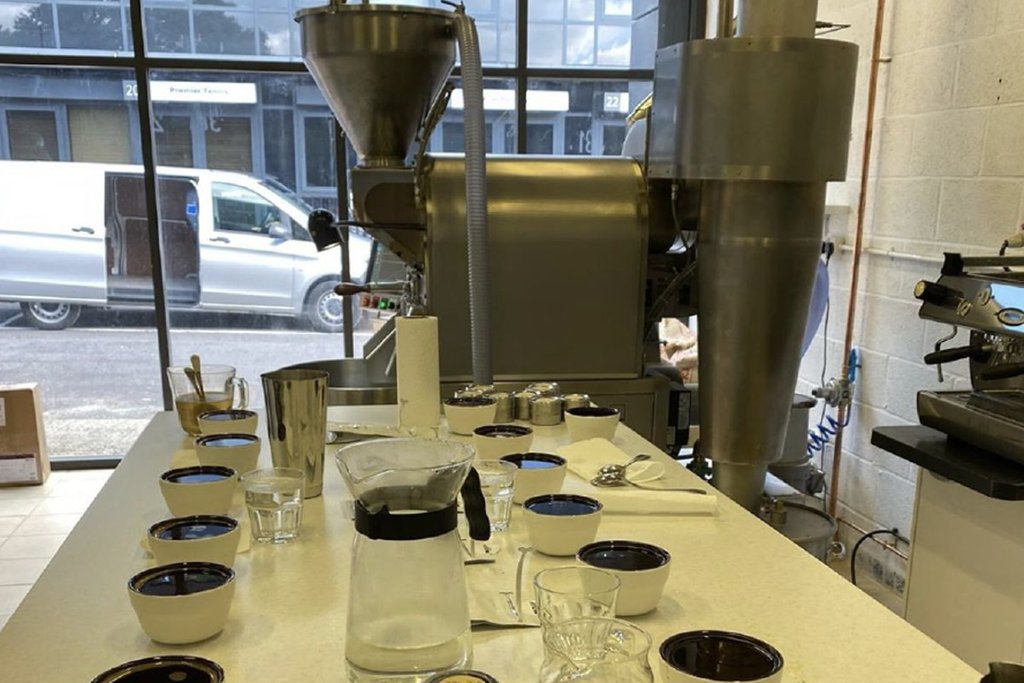 Coffee quality control at Colombia Coffee Roasters