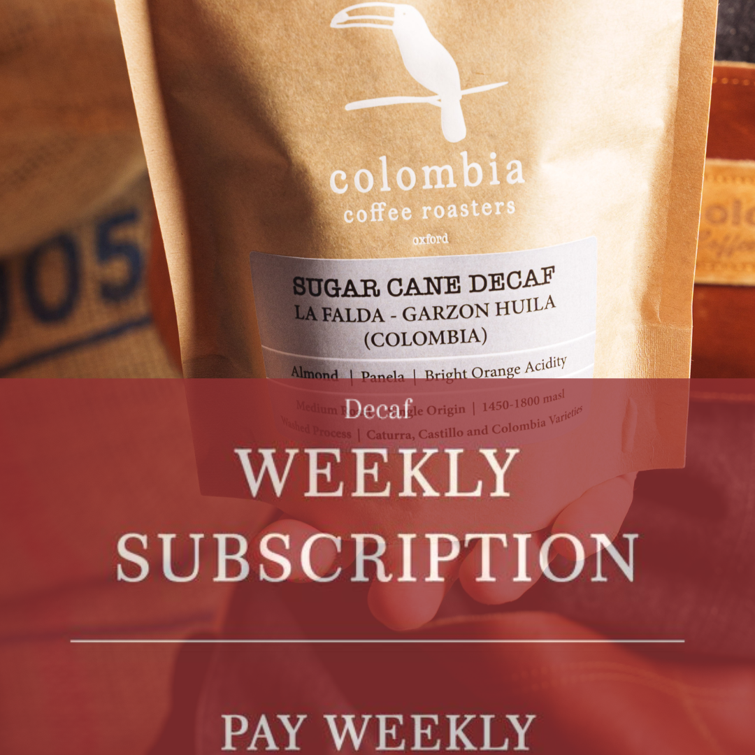 Colombia Coffee Roasters Decaf Weekly subscription
