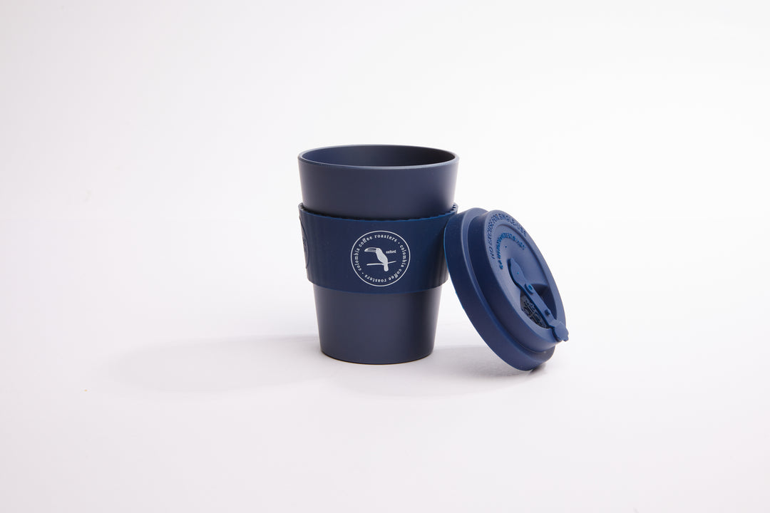 Blue ECoffee Cup - Colombia Coffee Roasters