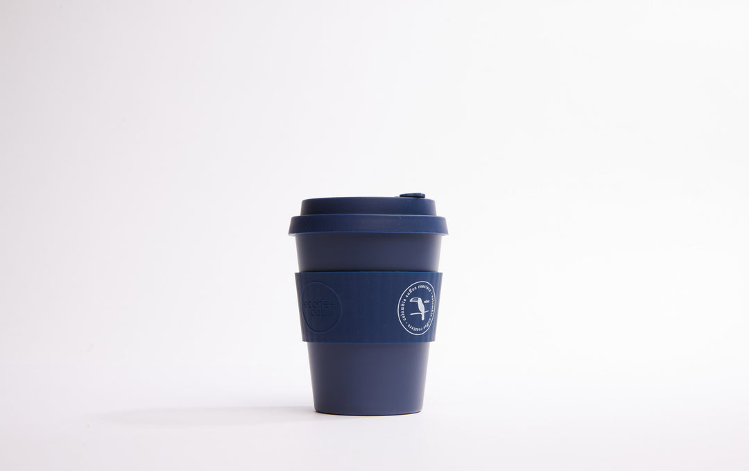 Blue Ecoffee Reusable Coffee Cup - Colombia Coffee Roasters