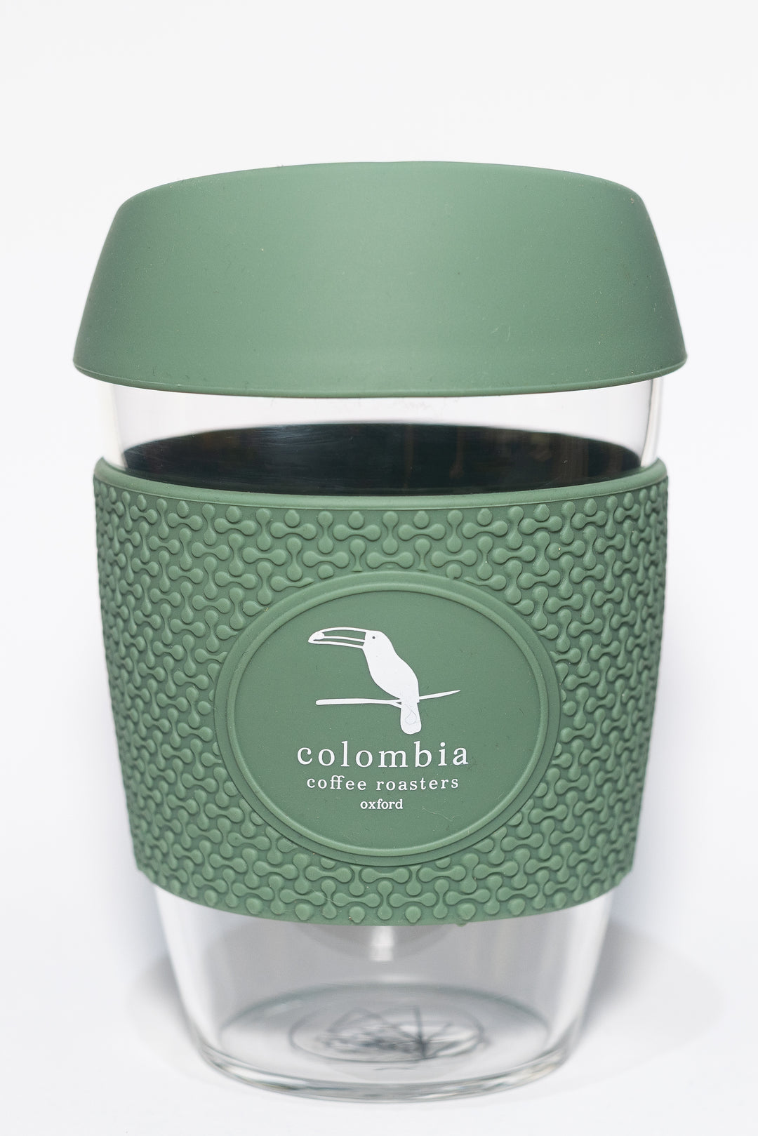 Glass Reusable Coffee Cup 12 Oz.