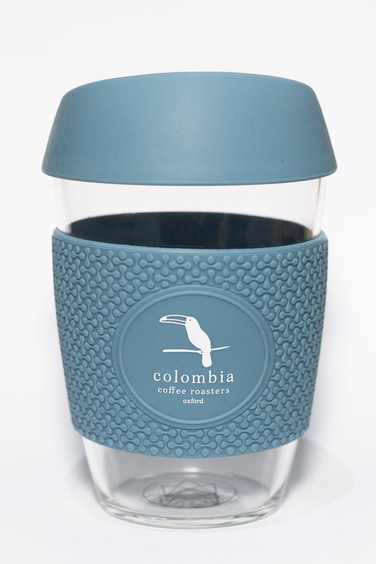 Glass Reusable Coffee Cup 12 Oz.