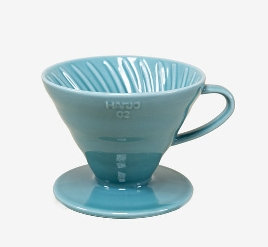 Hario V60 Ceramic Coffee Dripper Light Blue